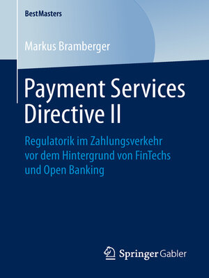 cover image of Payment Services Directive II